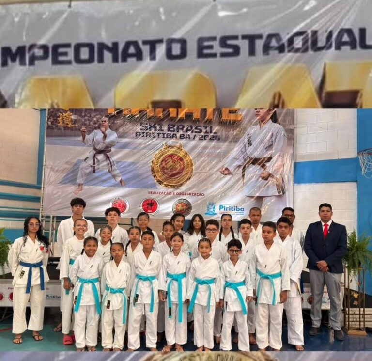 UMBUZEIRO FOI DESTAQUE NO PRIMEIRO CAMPEONATO ESTADUAL SKI BRASIL KARATÊ, REALIZADO EM PIRITIBA-BA!
